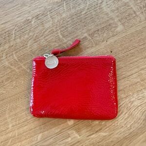 SOLD OUT Clare V leather coin clutch NWT